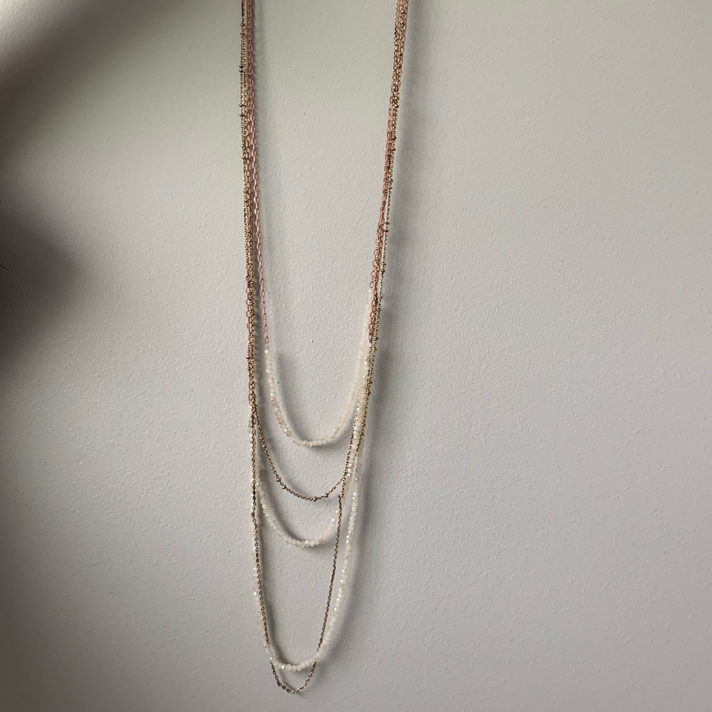 25” buckle necklace